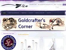 Tablet Screenshot of goldcrafterscorner.com